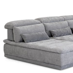 Panorama - Italian Modern Grey Fabric Modular Sectional Sofa by VIG Furniture - View 6