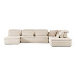 Panorama - Italian Modern Beige Fabric Modular Sectional Sofa by VIG Furniture - View 1