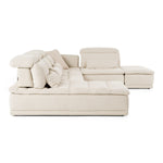 Panorama - Italian Modern Beige Fabric Modular Sectional Sofa by VIG Furniture - View 5