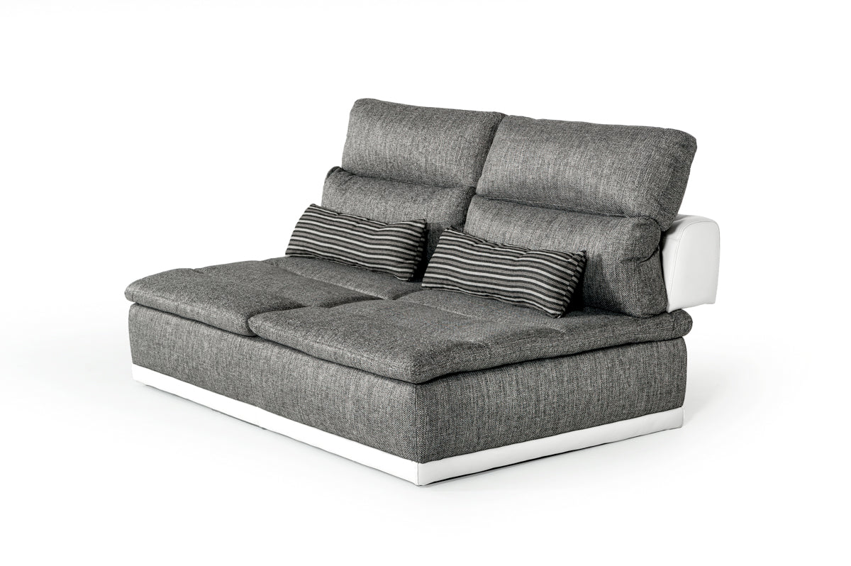 Armless Loveseat (B) by VIG Furniture - View 1