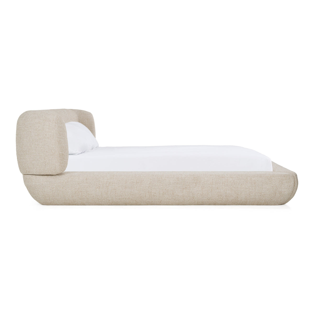 Pasha - Modern Cream Fabric Bed by VIG Furniture - View 3