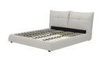 Patrick - California King Modern White Leather Bed by VIG Furniture - View 1