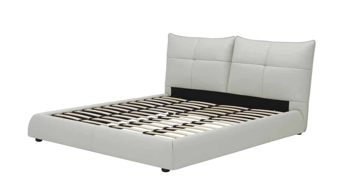 Patrick - California King Modern White Leather Bed by VIG Furniture - View 1
