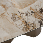 Paulsen - Modern Ceramic + Brass Dining Table by VIG Furniture - View 6