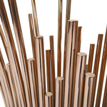 Paxton - Modern Glass + Rosegold Console Table by VIG Furniture - View 11