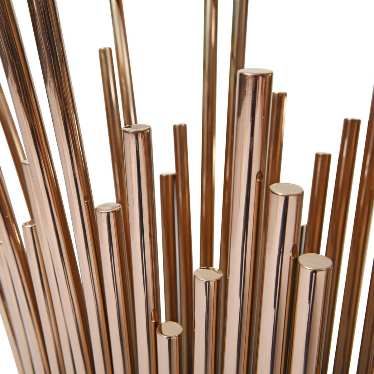 Paxton - Modern Glass + Rosegold Console Table by VIG Furniture - View 11
