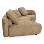 Percy - Contemporary Beige Fabric Left Facing Chaise Sectional Sofa by VIG Furniture - View 3