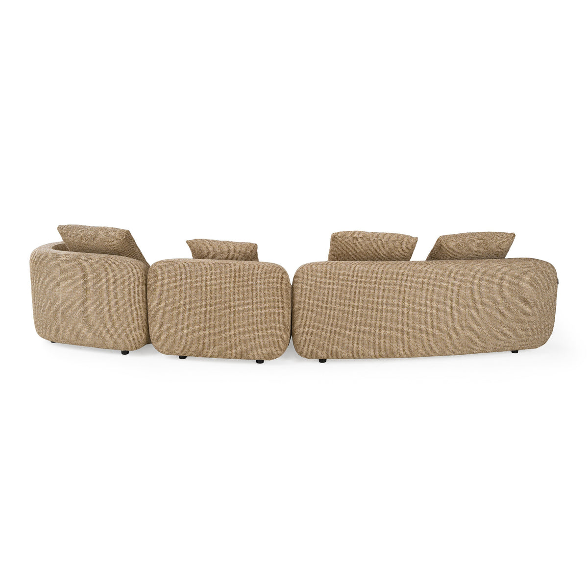 Percy - Contemporary Beige Fabric Left Facing Chaise Sectional Sofa by VIG Furniture - View 5