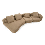 Percy - Contemporary Beige Fabric Left Facing Chaise Sectional Sofa by VIG Furniture - View 6