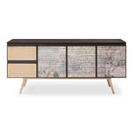 Phelan - Modern Smoked Ash & Brass Buffet by VIG Furniture - View 1