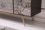 Phelan - Modern Smoked Ash & Brass Buffet by VIG Furniture - View 11