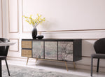 Phelan - Modern Smoked Ash & Brass Buffet by VIG Furniture - View 2