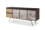 Phelan - Modern Smoked Ash & Brass Buffet by VIG Furniture - View 3