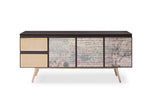 Phelan - Modern Smoked Ash & Brass Buffet by VIG Furniture - View 4