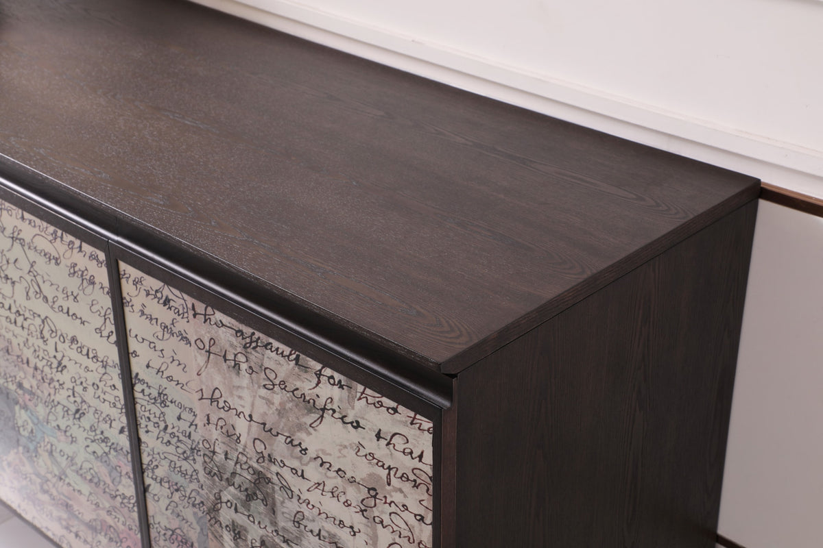 Phelan - Modern Smoked Ash & Brass Buffet by VIG Furniture - View 7