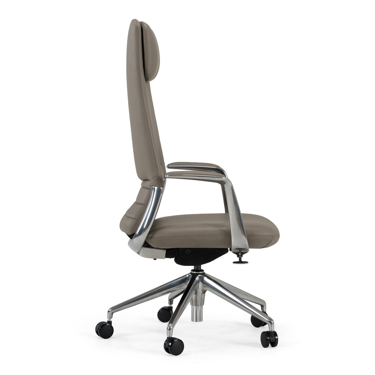 Pickard - Modern Grey Leather Executive Office Chair by VIG Furniture - View 2