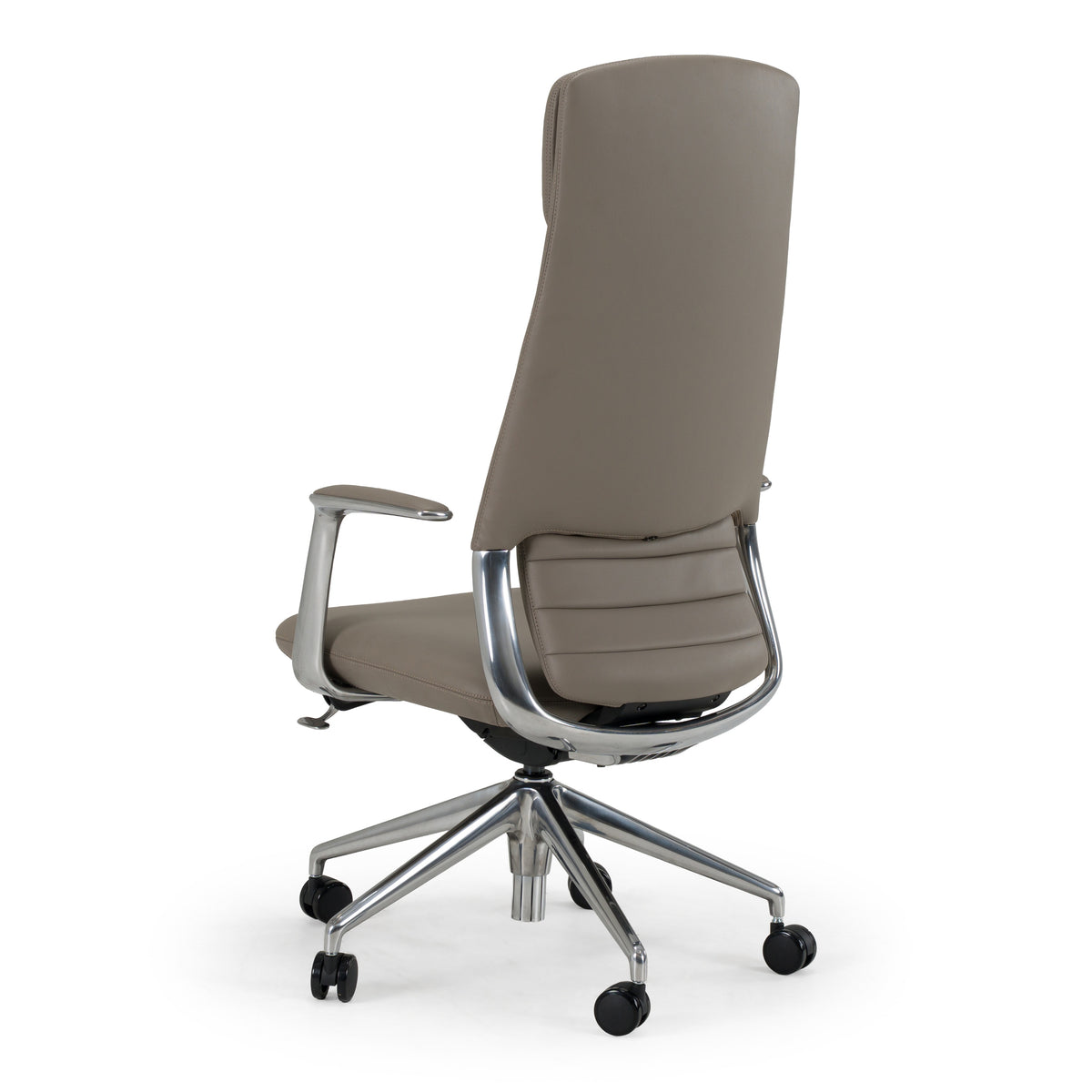 Pickard - Modern Grey Leather Executive Office Chair by VIG Furniture - View 8