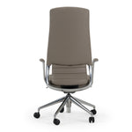 Pickard - Modern Grey Leather Executive Office Chair by VIG Furniture - View 3