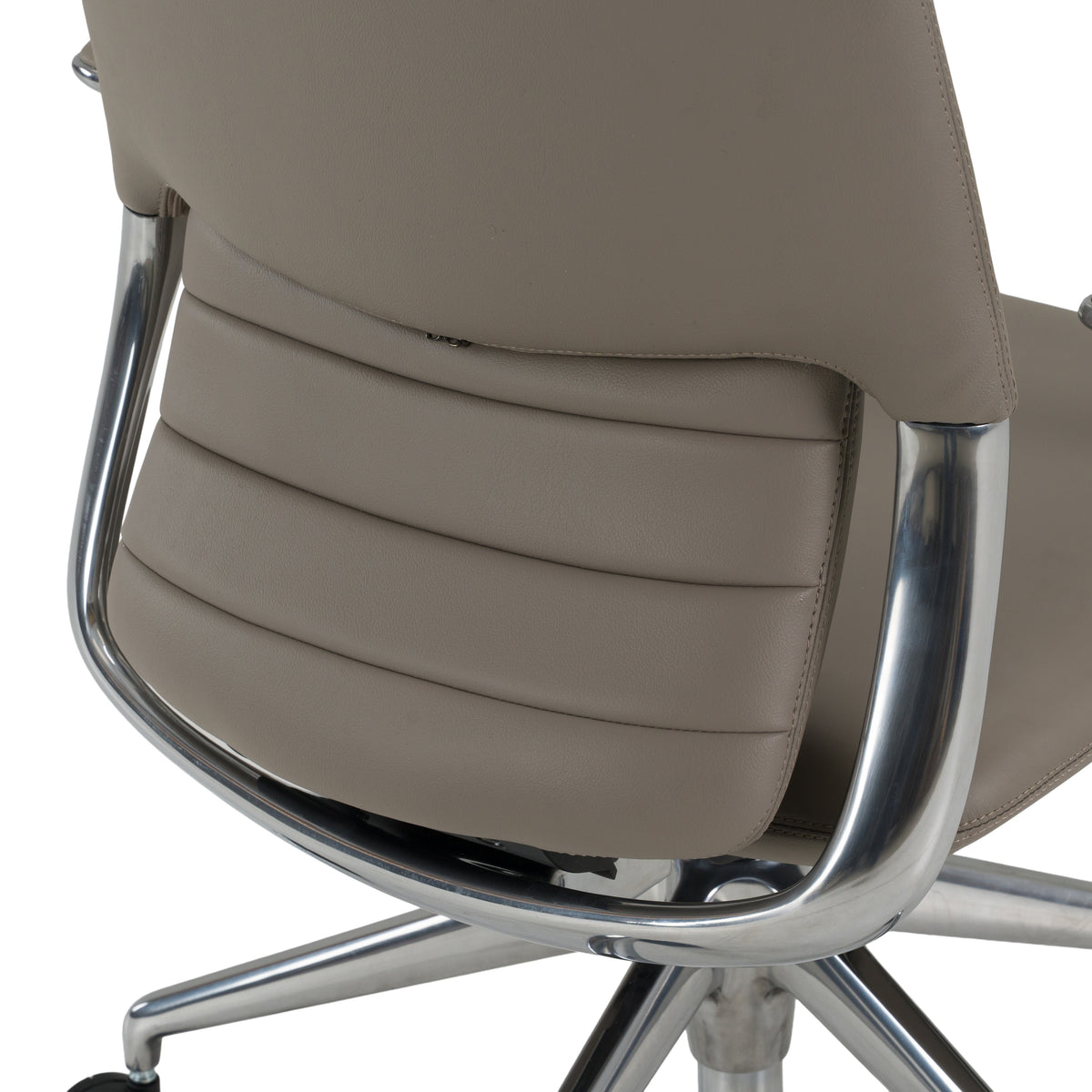Pickard - Modern Grey Leather Executive Office Chair by VIG Furniture - View 4