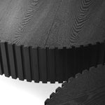 Pierre - Modern Black Ash Round Coffee Table Set by VIG Furniture - View 3