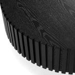 Pierre - Modern Black Ash Round Coffee Table Set by VIG Furniture - View 4