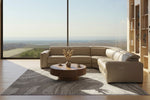 Frazier - Modern Tan Leather Sectional Sofa with 3 Recliners by VIG Furniture - View 8