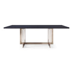 Pike - Modern Black Ash & Brass Dining Table by VIG Furniture - View 1