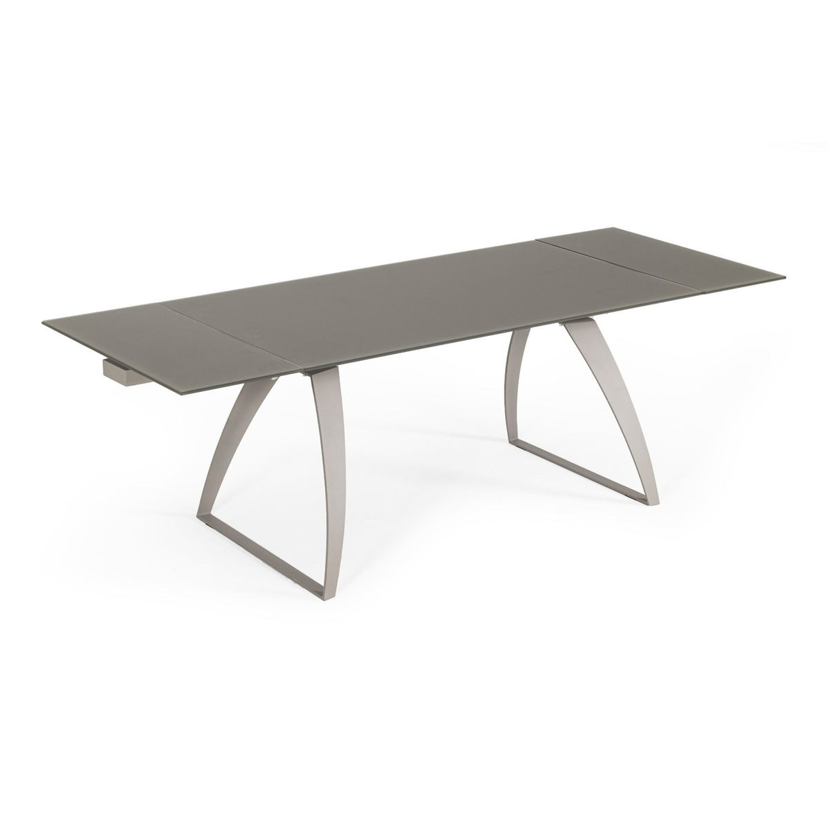 Pittson - Modern Extendable Grey Glass Dining Table by VIG Furniture - View 11