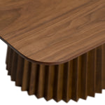 Platte - Mid-Century Modern Walnut Square Dining Table by VIG Furniture - View 5