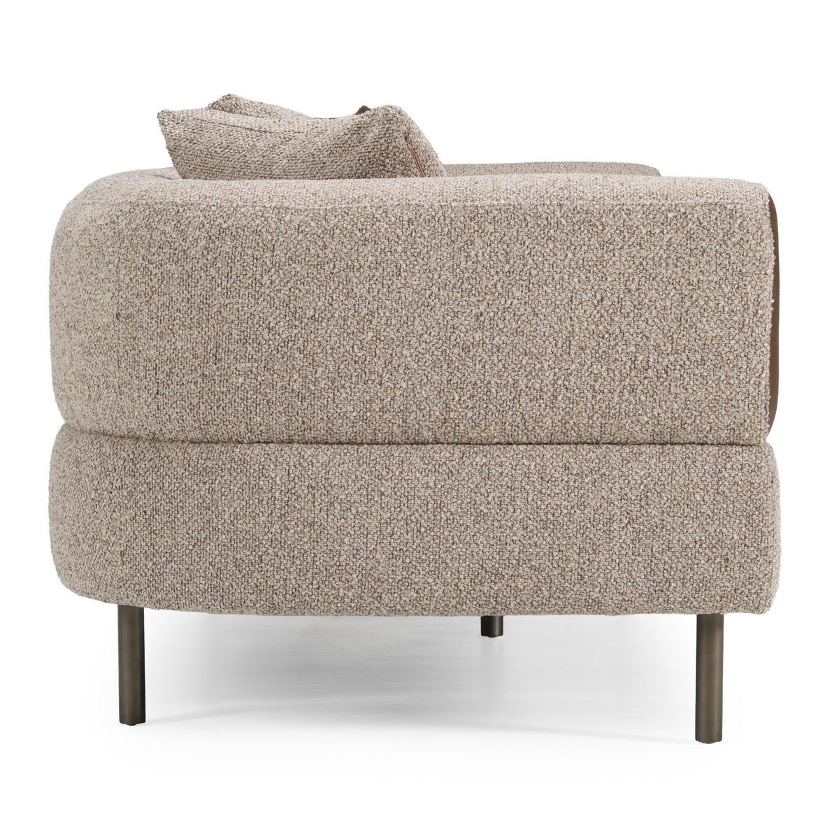 Plume - Modern Brown Fabric Sofa by VIG Furniture - View 4