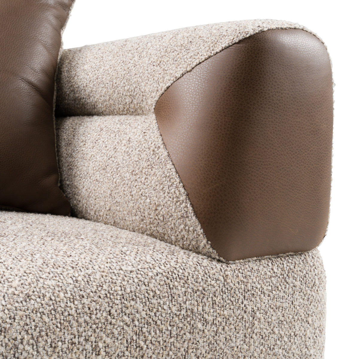 Plume - Modern Brown Fabric Sofa by VIG Furniture - View 6