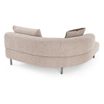 Plume - Modern Brown Fabric Sectional Sofa by VIG Furniture - View 11