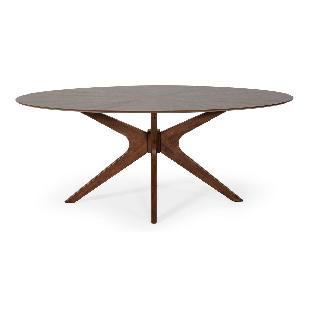 Prospect - Modern Oval Walnut Dining Table by VIG Furniture - View 1