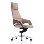 Prost Modern Beige High Back Executive Office Chair by VIG Furniture - View 1