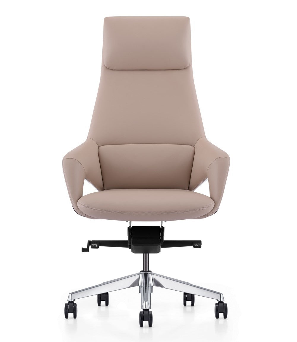 Prost Modern Beige High Back Executive Office Chair by VIG Furniture - View 2
