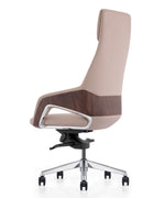 Prost Modern Beige High Back Executive Office Chair by VIG Furniture - View 4