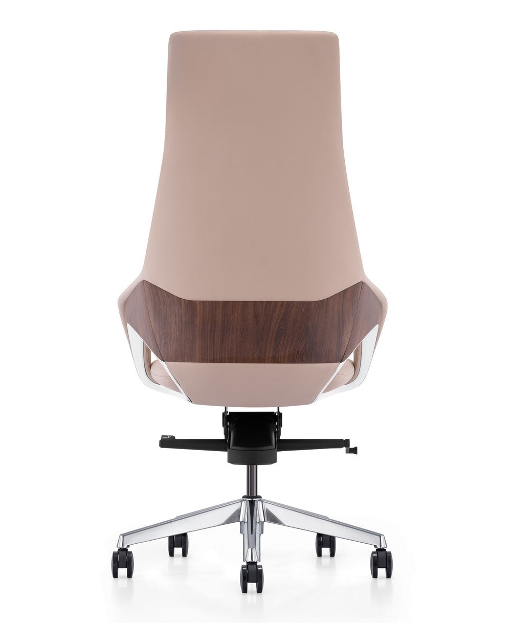 Prost Modern Beige High Back Executive Office Chair by VIG Furniture - View 5