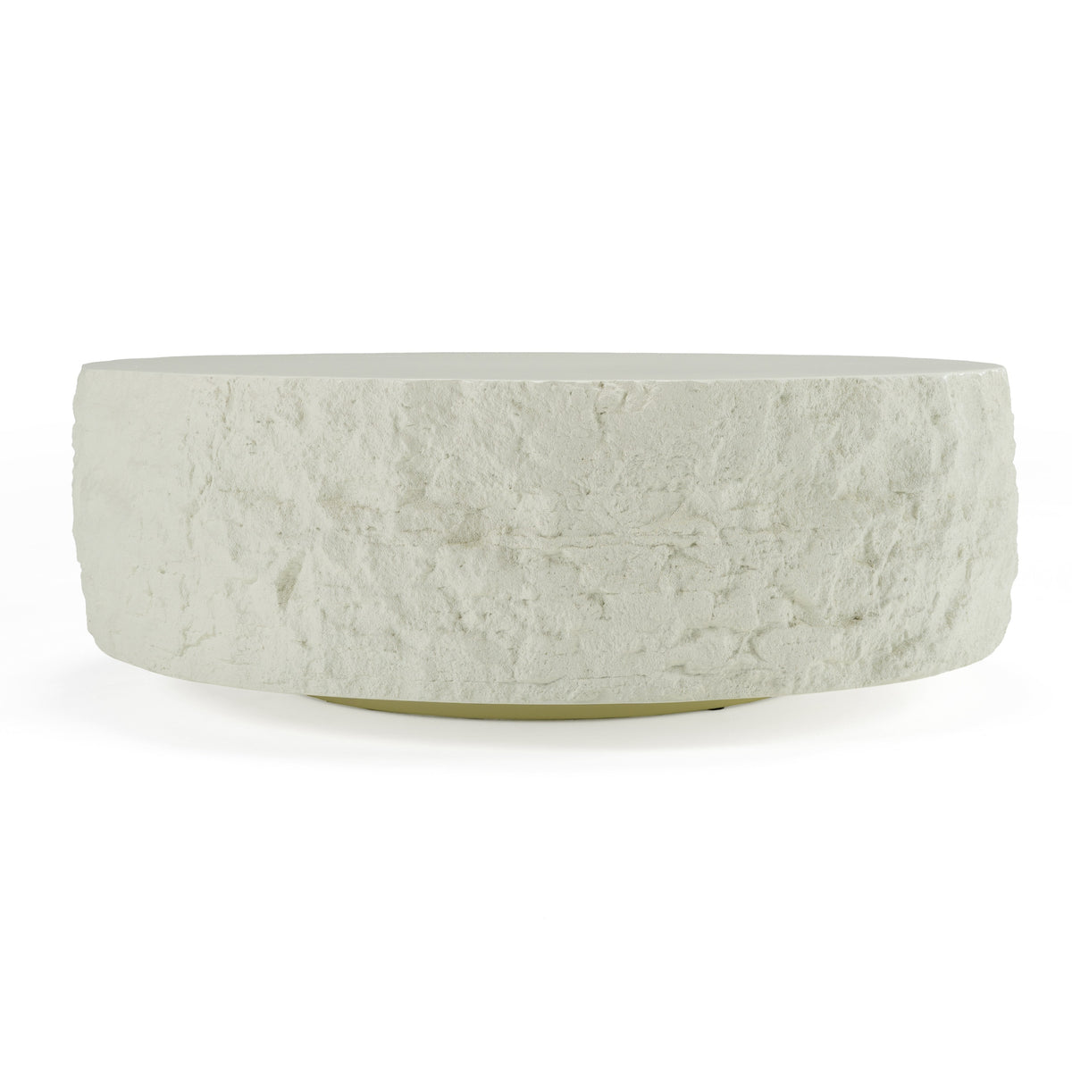 Quarry - Modern Off-White Round Coffee Table by VIG Furniture - View 2
