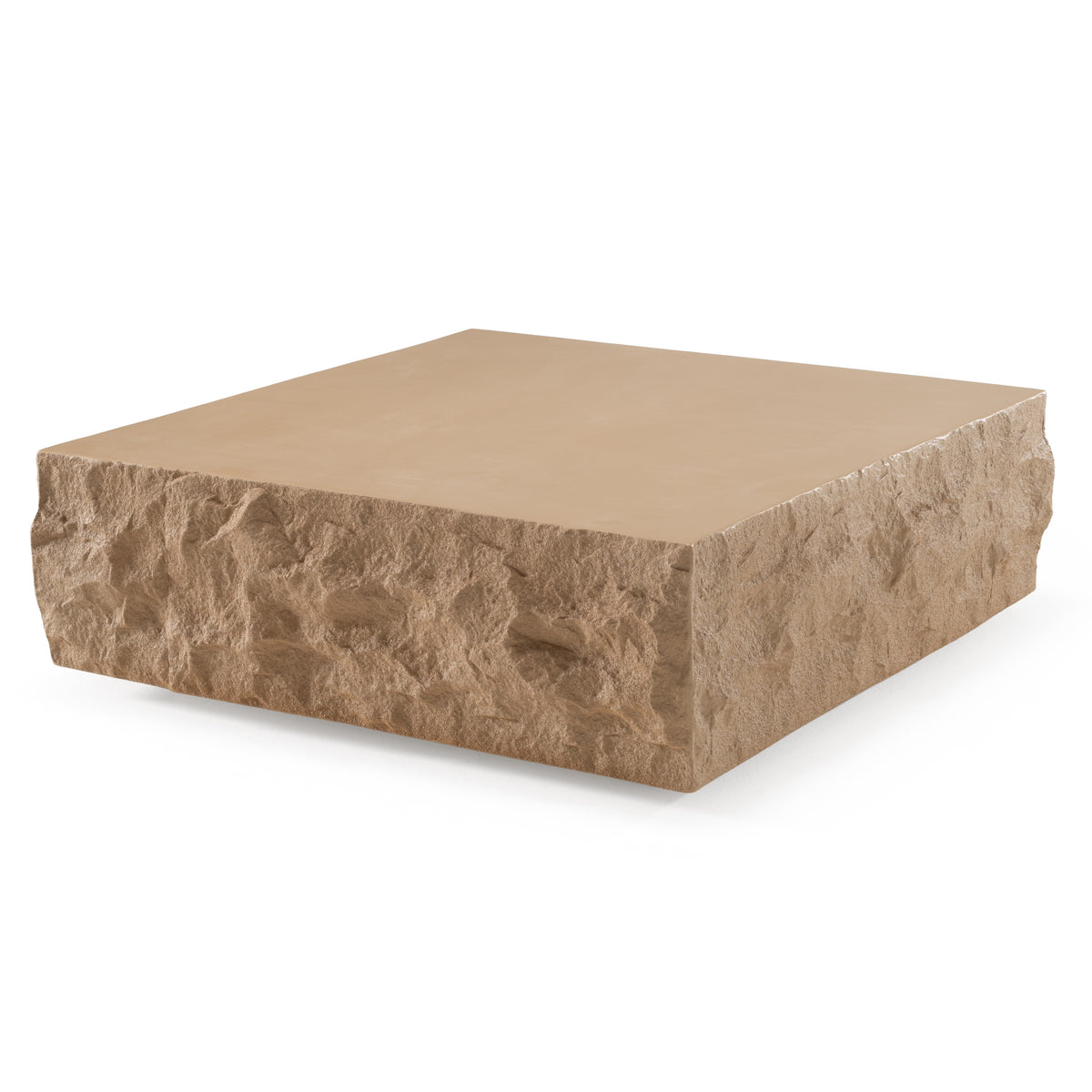 Quarry - Modern Beige Square Coffee Table by VIG Furniture - View 2