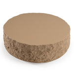 Quarry - Modern Beige Round Coffee Table by VIG Furniture - View 3