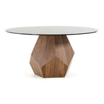 Rackham Mid-Century Walnut Round Dining Table by VIG Furniture - View 1