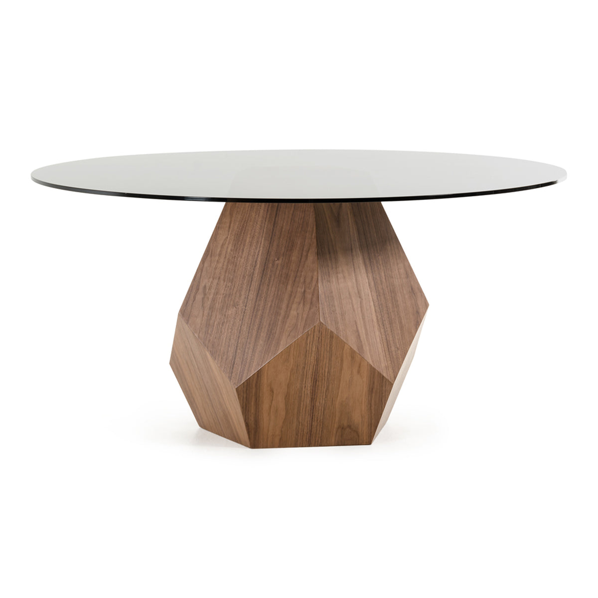 Rackham Mid-Century Walnut Round Dining Table by VIG Furniture - View 1