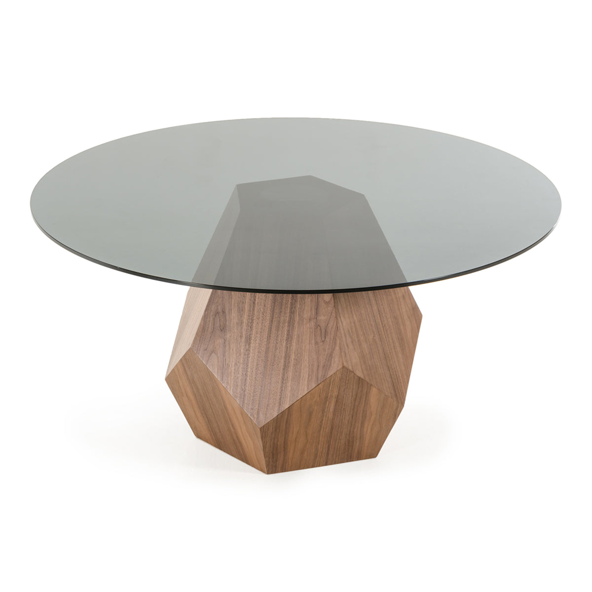 Rackham Mid-Century Walnut Round Dining Table by VIG Furniture - View 12