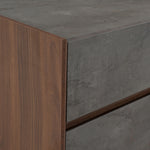 Rado Modern Walnut & Stucco Nightstand by VIG Furniture - View 7