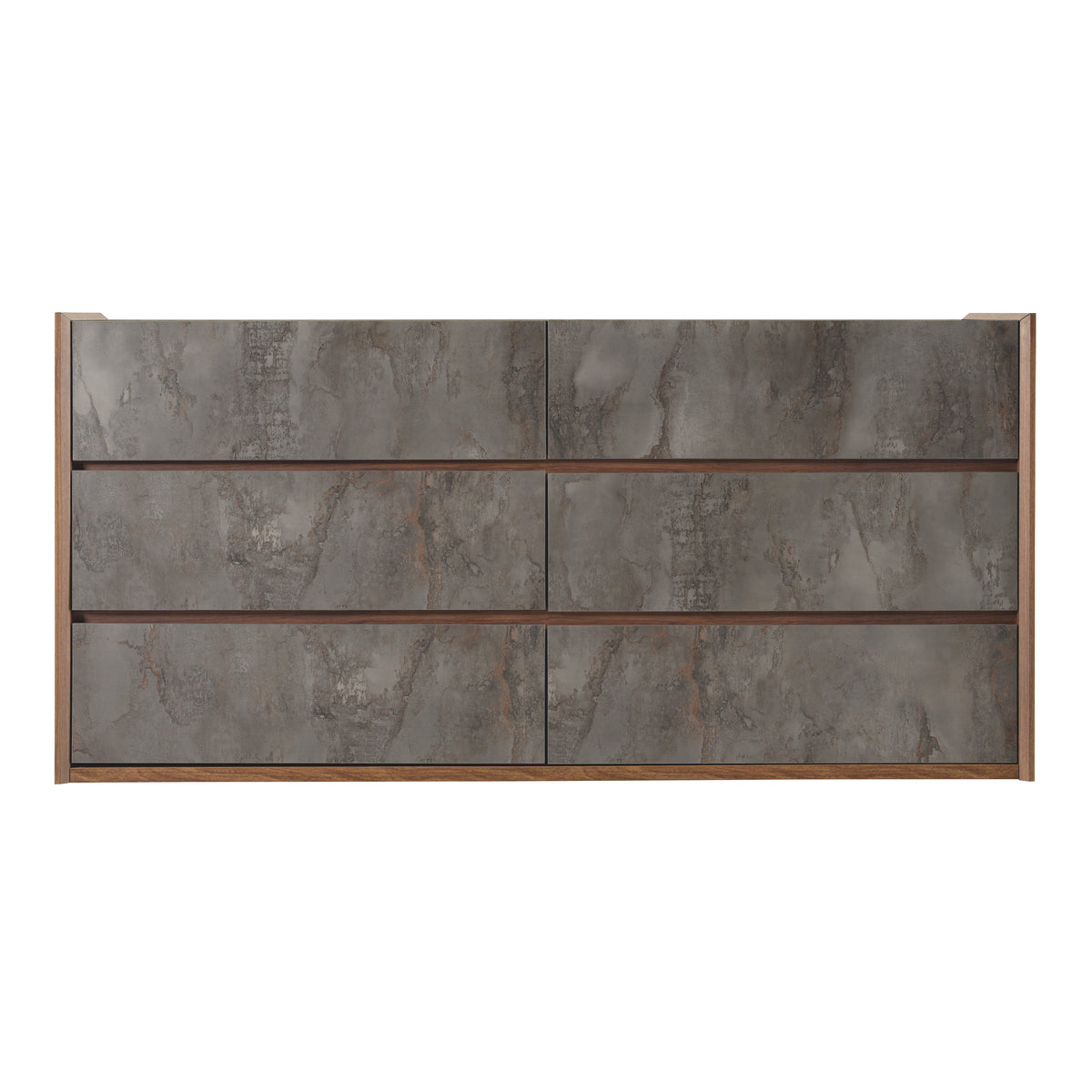 Rado Modern Walnut & Stucco Dresser by VIG Furniture - View 1