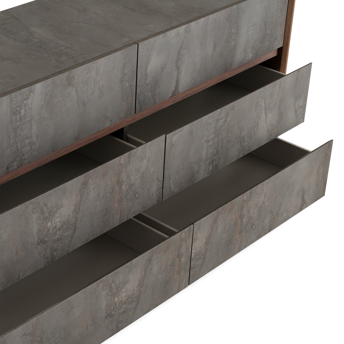 Rado Modern Walnut & Stucco Dresser by VIG Furniture - View 6