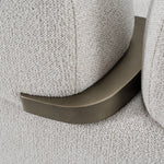 Rainier - Contemporary Off-White Fabric + Antique Brass Sofa by VIG Furniture - View 10