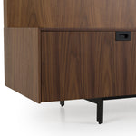 Raskin - Contemporary Walnut Entertainment Center w/ LED Lighting by VIG Furniture - View 8