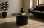 Rawlins Modern Mid Century Black Ash Round Coffee Table by VIG Furniture - View 3