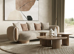 Raywood - Modern Multicolored Boucle Fabric + Ash Sofa by VIG Furniture - View 8